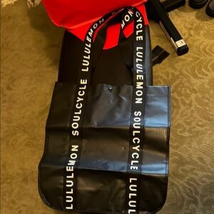 lululemon athletica Black Tote Bag